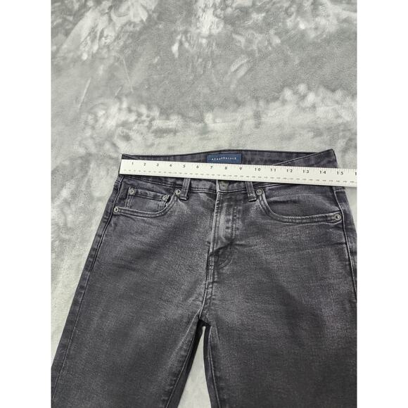 Aeropostale Slim Premium Air Jean Size 29/30 Washed Black Stretch Denim Skinny - Picture 10 of 14